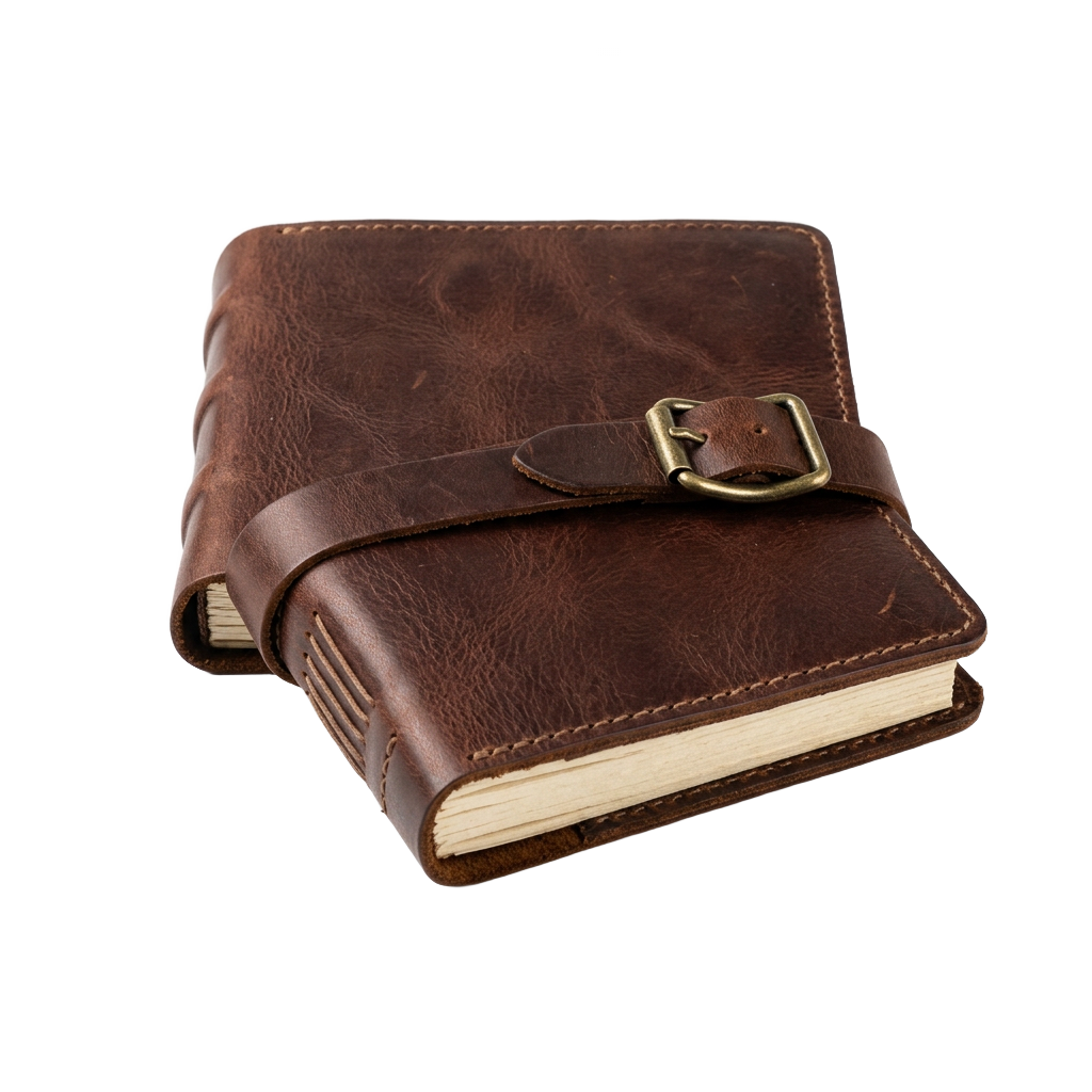 Gifts Under $50 - leather-bound journal
