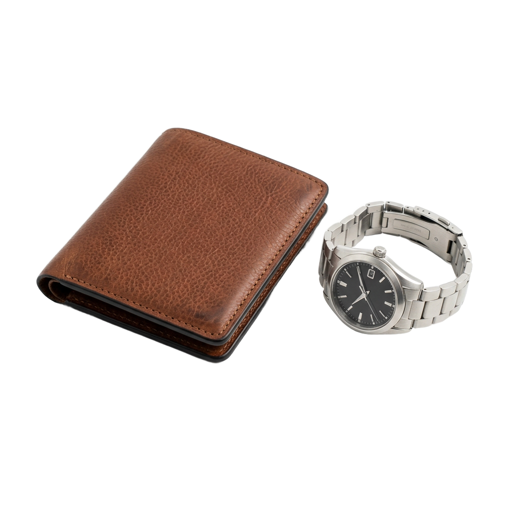 Billetera y reloj (set de regalo)