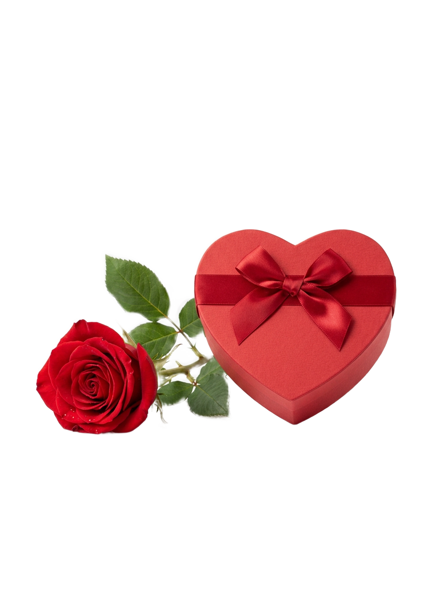 Caja de regalo "Dulce Corazón" para San Valentín