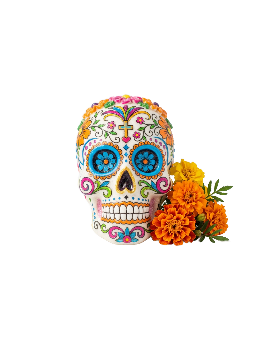 Set de regalo de recuerdo del Día de Muertos