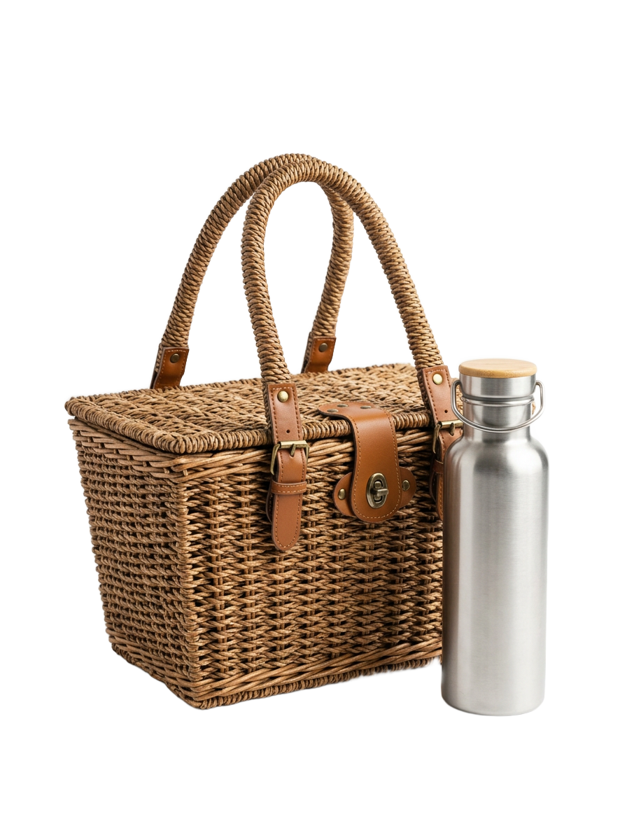 Cesta de picnic ecológica